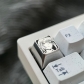 1U Ti-alloy Artisan Keycaps Precision Pointillism for Mechanical Keyboard -Makima